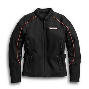 Harley Davidson Women's Fennimore Mesh Riding‎ Jacket - NWT - size Medium